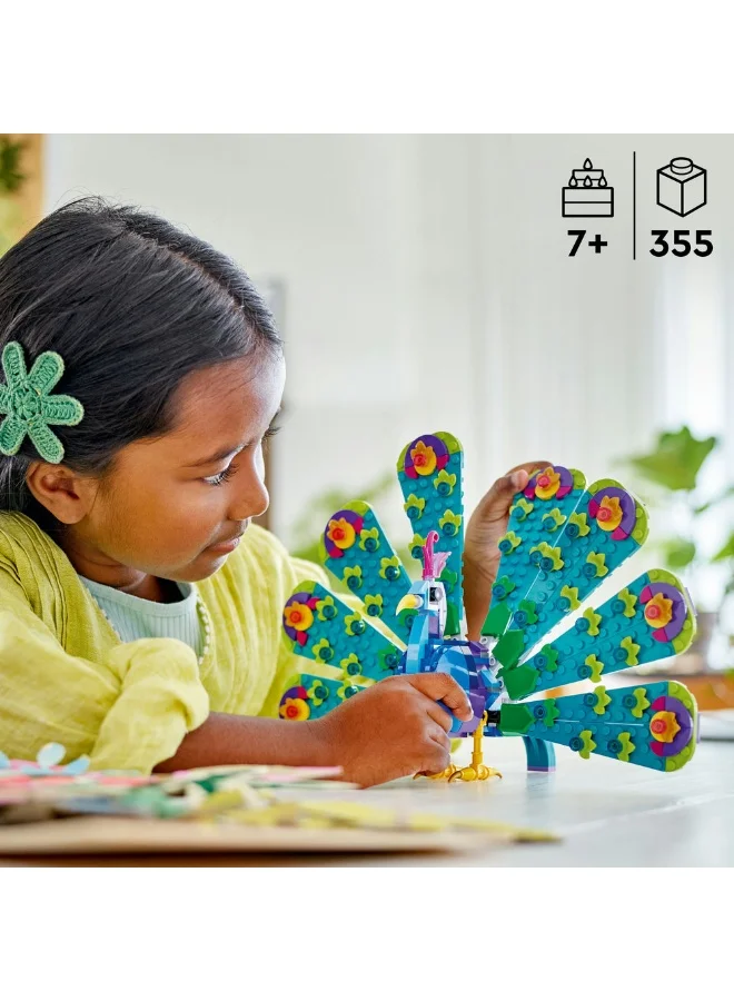 LEGO Creator Exotic Peacock 3in1 Toy Set 31157 (355) Pieces
