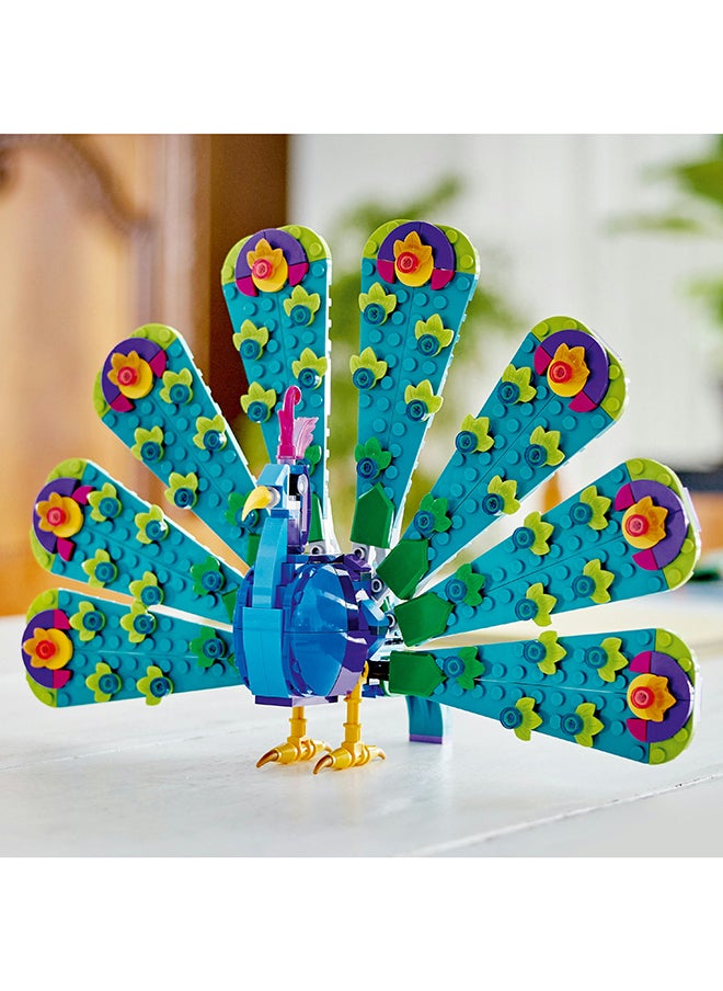 LEGO Creator Exotic Peacock 3in1 Toy Set 31157 (355) Pieces  - Image 5