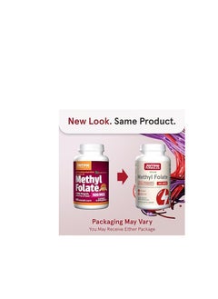 jarrow formulas Vegan Methyl Folate Extra Strength 400 mcg 60 Veggie Capsules  - Image 3