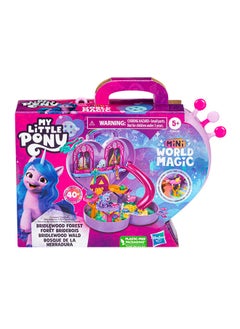 my little Pony Compact Creation Bridlewood Forest Portable Playset With Izzy Moonbow Pony For Kids Ages 5 And Up  - Image 1