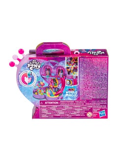 my little Pony Compact Creation Bridlewood Forest Portable Playset With Izzy Moonbow Pony For Kids Ages 5 And Up  - Image 2