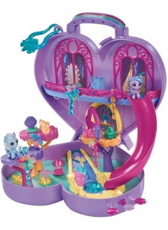 my little Pony Compact Creation Bridlewood Forest Portable Playset With Izzy Moonbow Pony For Kids Ages 5 And Up  - Image 3
