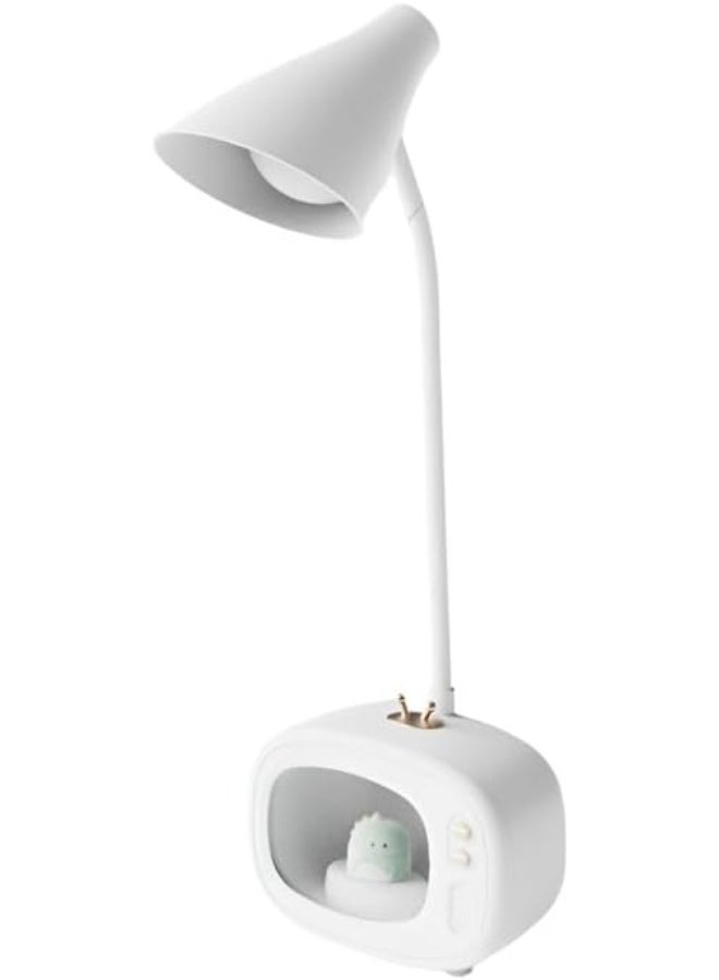 USB Rechargeable LED Desk Lamp with Adjustable Angle – Cute Night Light with Soft Color-Changing Light to Protect Eyes – Portable Design for Bedroom, Office, and Travel – Multi-Color - Image 1