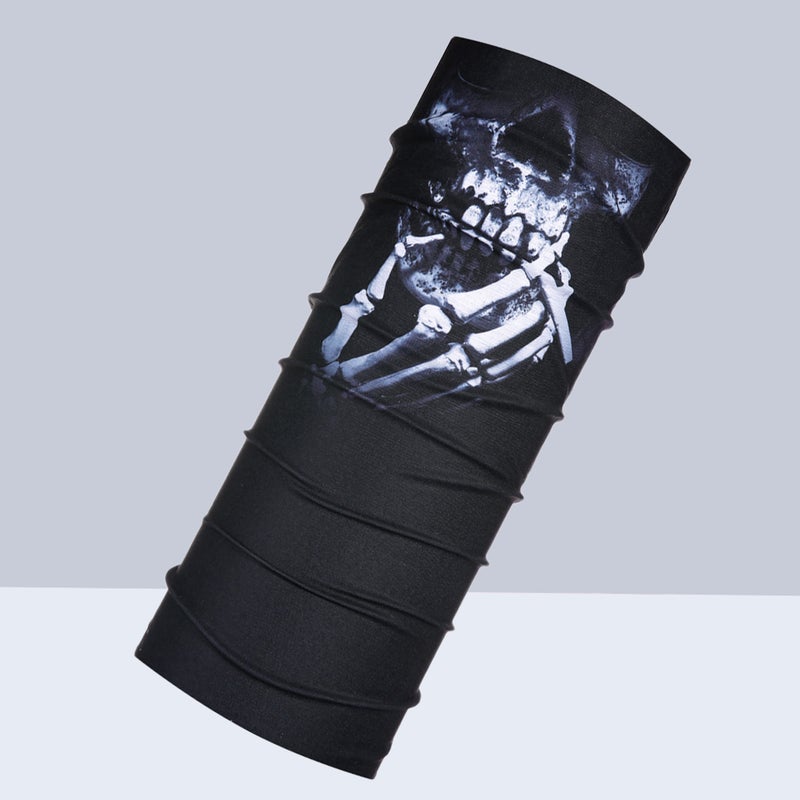 1pc Ski Motor Bandana Motorcycle For Motorcycle Riding Scarf Women Men Scarves Scary Windproof Scarf ( -098 50cm) - Image 4