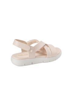Bata Casual  Women Ankle Strap Sandals Beige  - Image 3