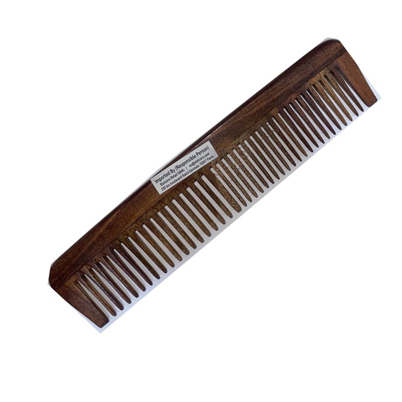SVATV Handcrafted Rosewood Comb For Detangling Hair For Thick Curly And Wavy Hair Nonstatic And Ecofriendly With Wide Tooth For Grooming Hair Comb  S79A