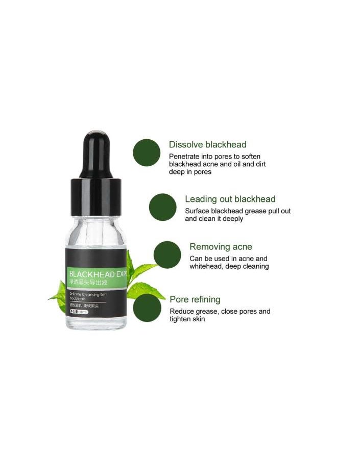 WYBOT - 10ml Blackhead Shrinkage Essence Export Liquid Remove Blackhead Set Deep Cleansing - Image 1