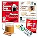 Copper Cow Coffee Vietnamese Churro Pour Over Coffee  Creamer Set 8 Coffees  8 Creamers  Dark Roast  Real Cinnamon  No Artificial Flavors  No Refrigeration Needed  As Seen on Shark Tank - Image 2