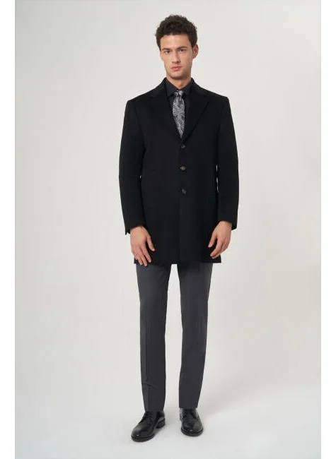 Bisse Men's Coat BLACK PPL22K22200_D99