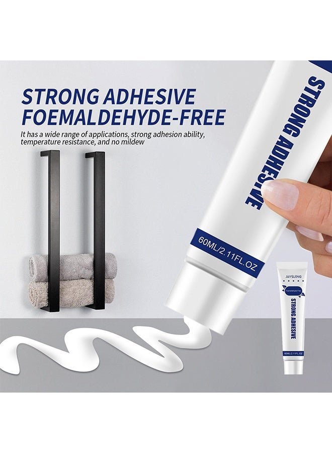 جايسوينغ لاصق قوي، غراء مقاوم للماء بدون مسامير، مثبت مانع للتسرب طويل الأمد للبلاستيك والمعدن وبلاط الجدران والمزيد، مثالي لمشاريع الحرف اليدوية وإصلاحات المنزل (1 قطعة) - Image 2