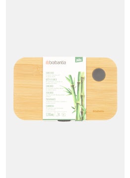 brabantia Kids Boy Lunch Box With Bamboo Lid, Grey  - Image 2