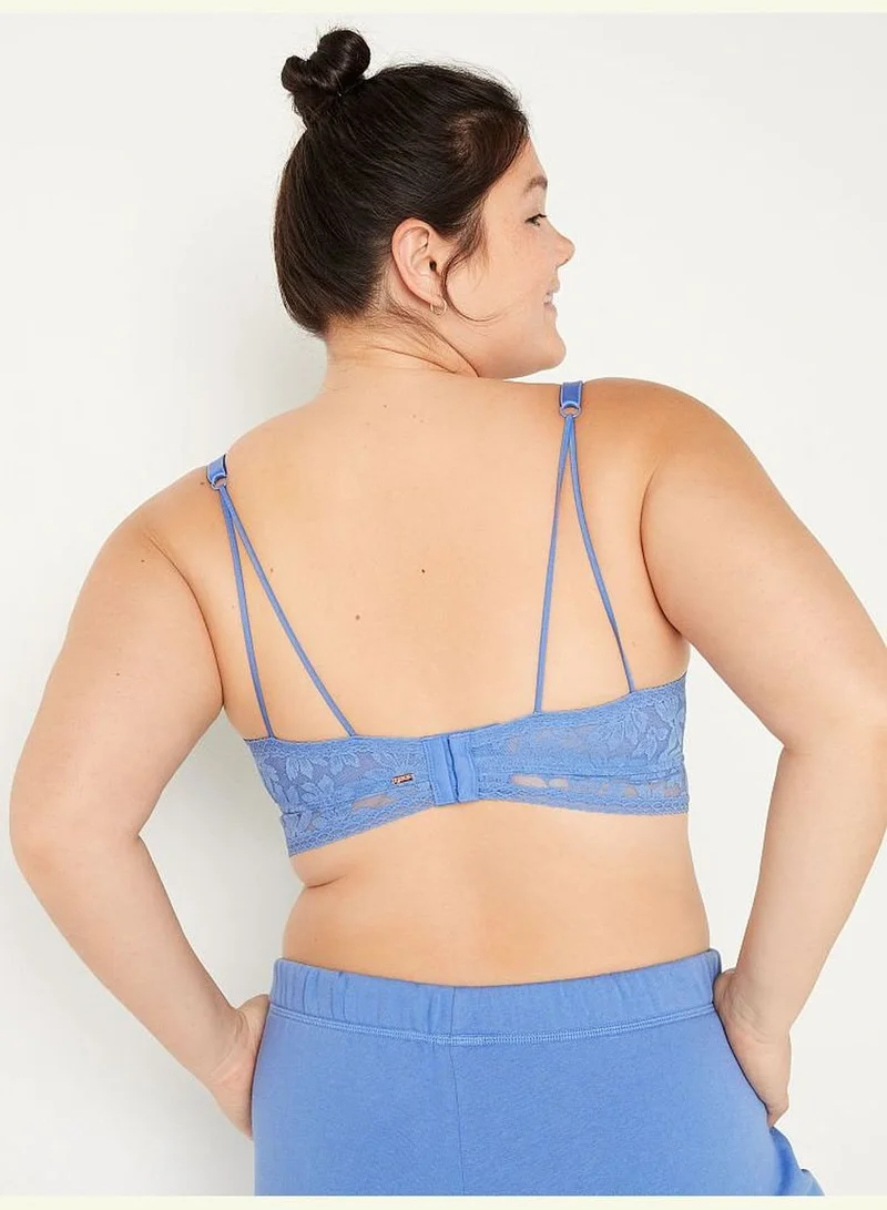 PINK Lace Push-Up Bralette