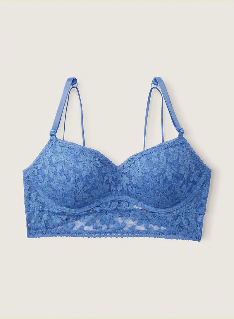 PINK Lace Push-Up Bralette