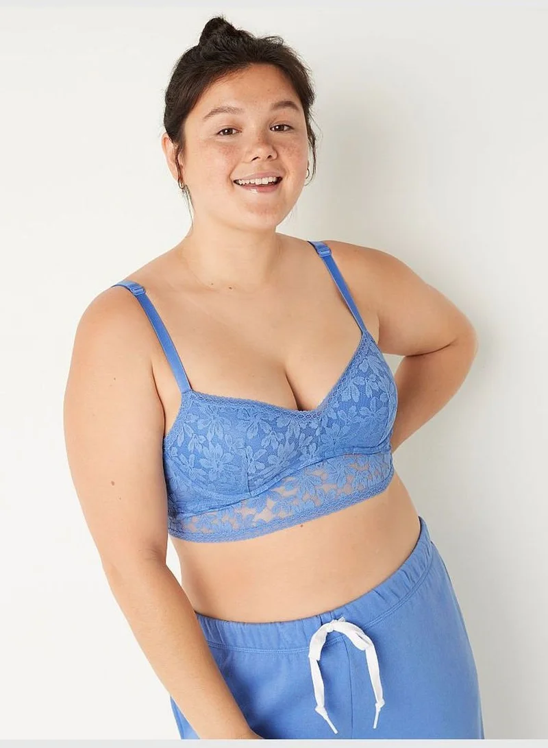 PINK Lace Push-Up Bralette
