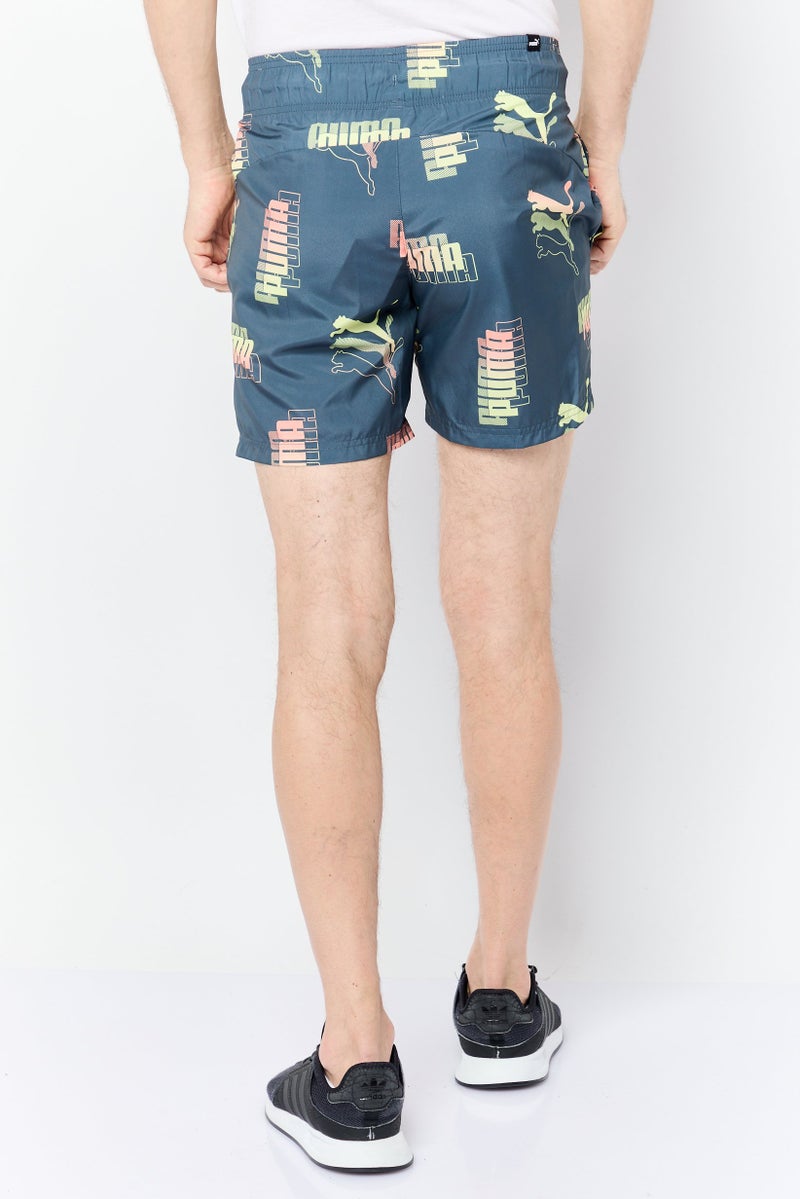 PUMA شورتات تدريب عادية للرجال، رمادي داكن - Image 3