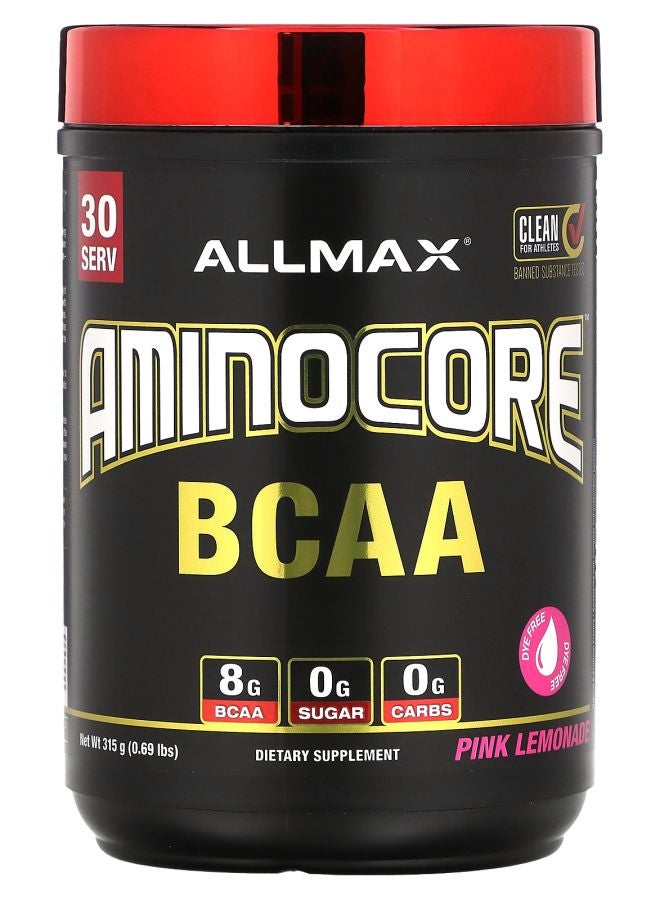 Allmax AMINOCORE™ BCAA Pink Lemonade 0.69 lbs (315 g)