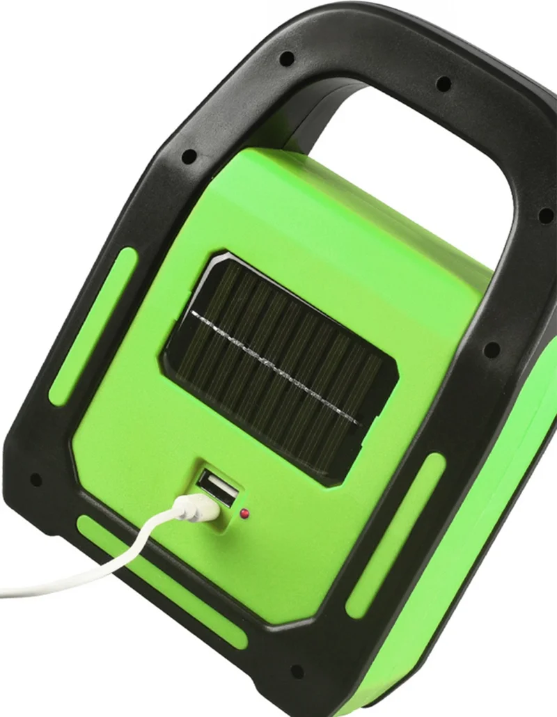 Mobee New Three Function Rechargeable Solar Camping Lantern Camping Lamp with Searchlight and Flashlight Function
