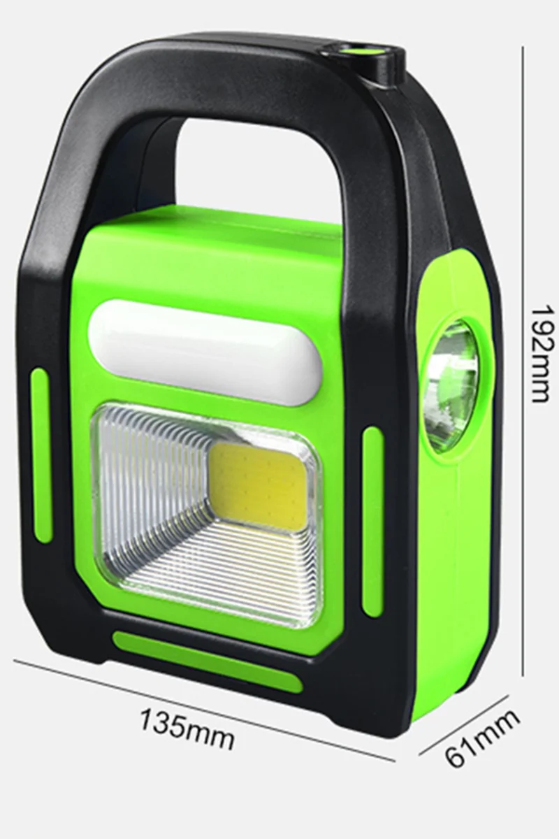 Mobee New Three Function Rechargeable Solar Camping Lantern Camping Lamp with Searchlight and Flashlight Function