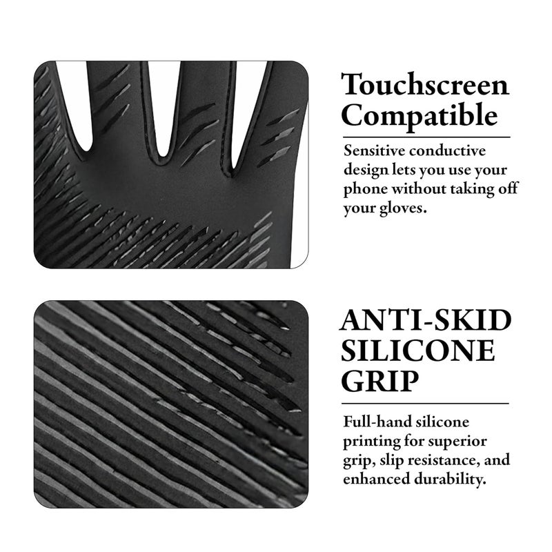 RarePicks Sun Protection Gloves for Men & Women | UPF 50+ Hand Gloves for Unisex Bike Riding, Driving, Cycling, Golf & Outdoor Sports | Breathable Anti-Slip Gloves for UV Protection | Medium Size - Image 3