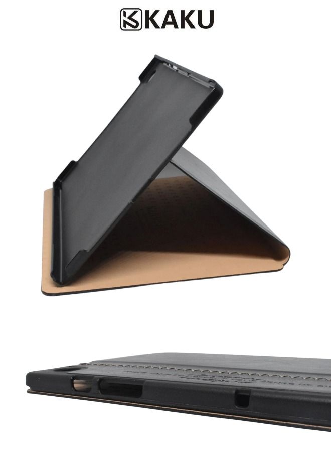 Kaku Protective Flip Case Cover For Samsung Galaxy Tab A8 X200/X205C Size 10.5 Black - Image 3
