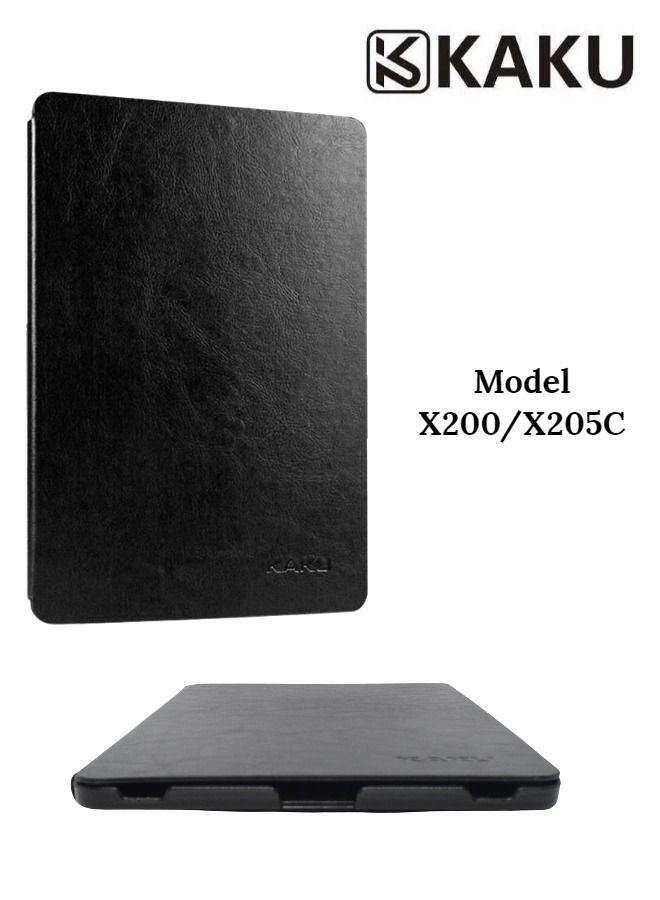 Kaku Protective Flip Case Cover For Samsung Galaxy Tab A8 X200/X205C Size 10.5 Black - Image 1