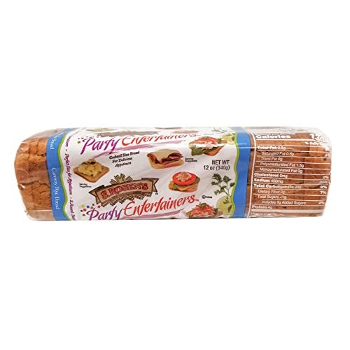 S. Rosen's SRosens Cocktail Rye Bread Caraway Case of 4 Loaves - Image 3
