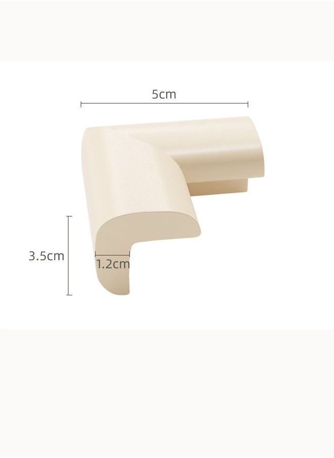 Aissiora 10 PCS Anti-collision corners ,table safety corners, furniture corner protectors, baby protective corner protectors, infant protective bumpers, covered sharp furniture cushions, anti-collision soft wrap right-angle corner protectors  - Image 2