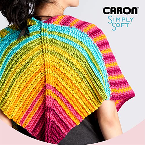 Caron Simply Soft Off White Tweeds Yarn - 3 Pack of 141g/5oz - Acrylic - 4 Medium (Worsted) - 250 Yards - Knitting/Crochet - Image 5
