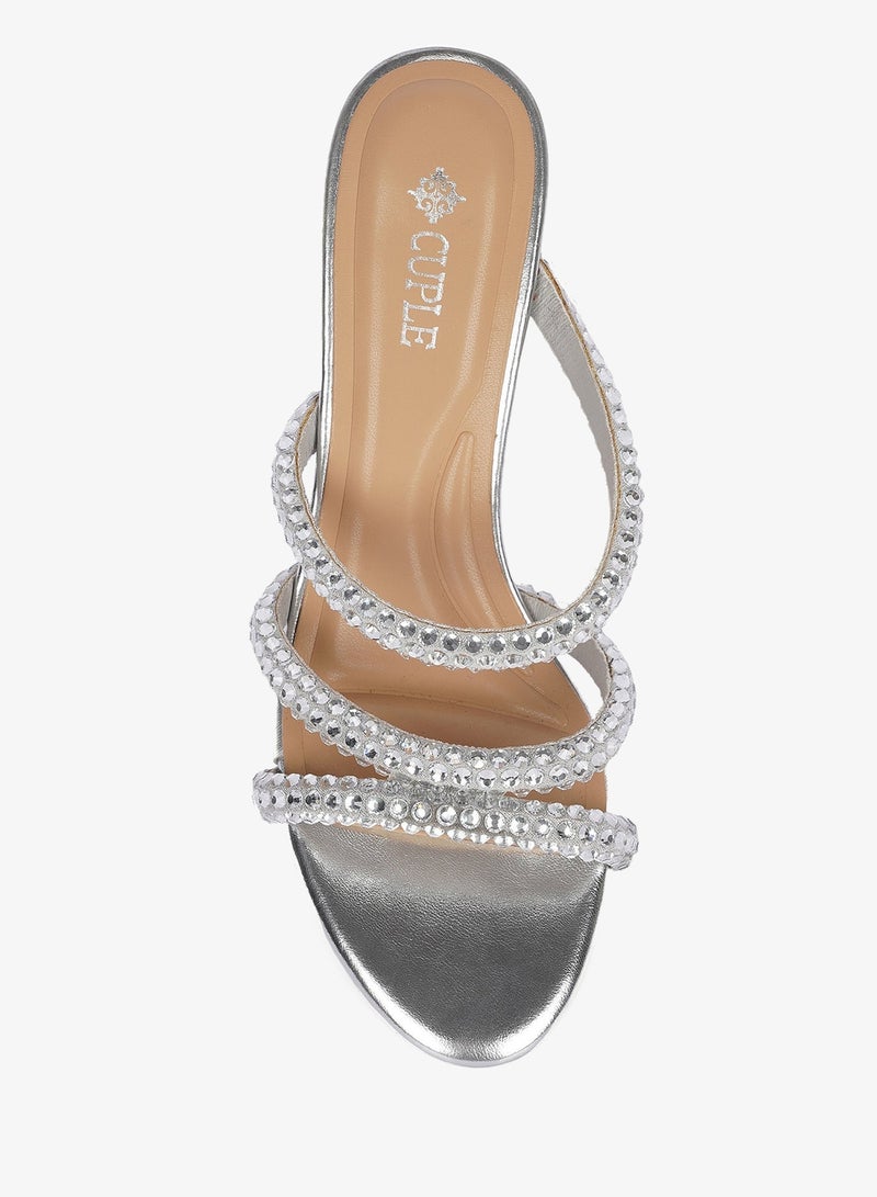 Cuple Ladies Lifestyle Heeled Sandals - Image 3