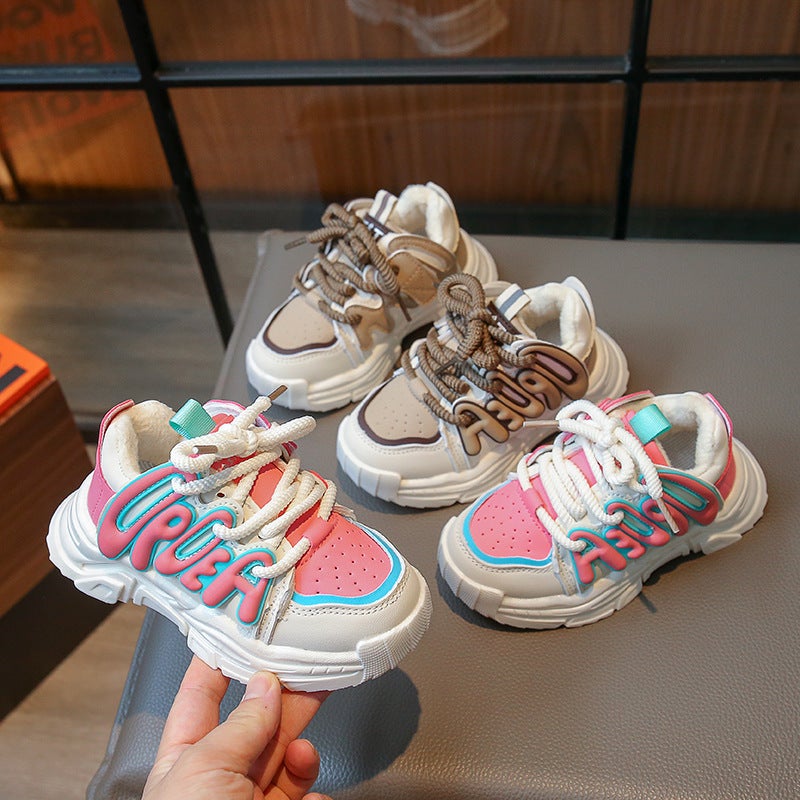 Mesh Sneakers Lightweight Flexible Sole Walking Shoes For Kids Indoor And Outdoor Activities - Image 3