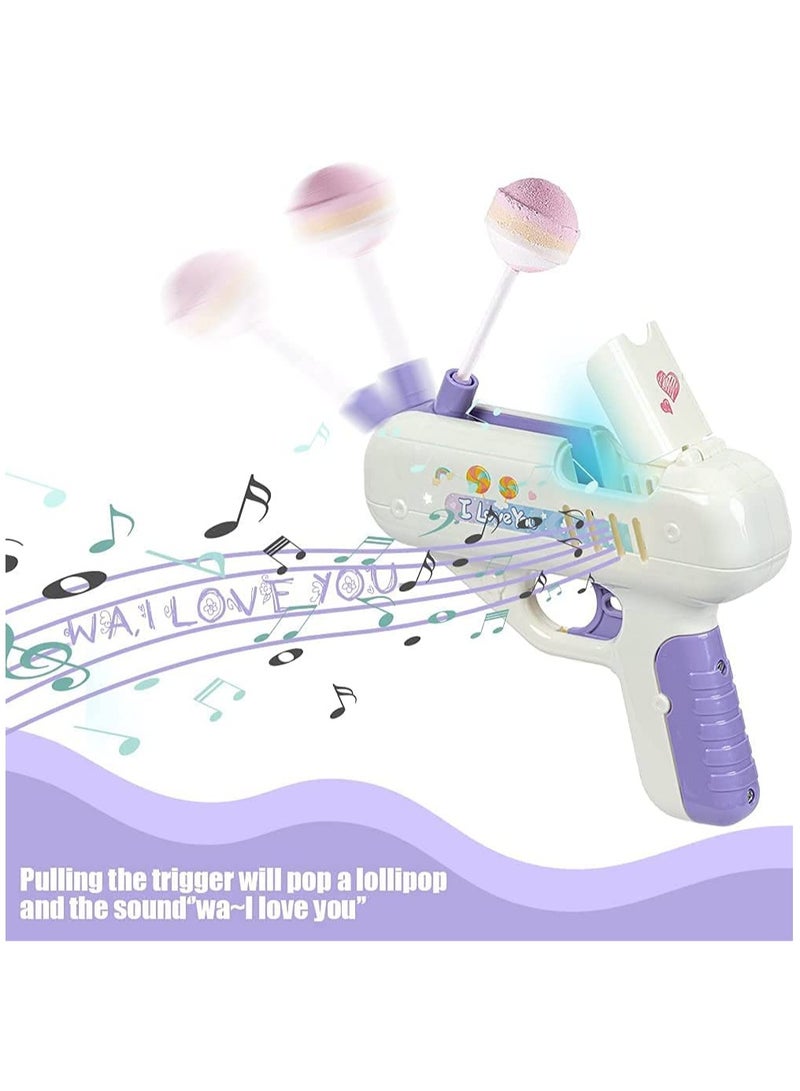 Candy Lollipop Gun Toy for Kids - Fun Surprise Launcher Pistol for Creative TikTok Videos, Perfect Gift for Boys and Girls! - Image 2