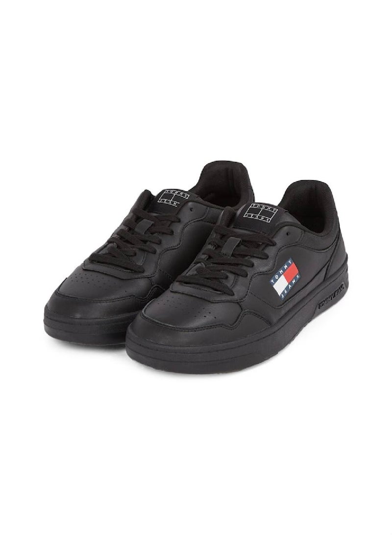 TOMMY JEANS Leather Sneakers  - Image 2