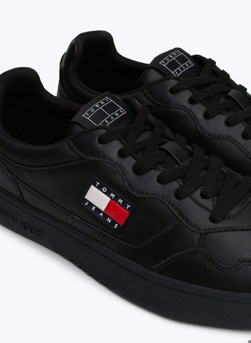 TOMMY JEANS Leather Sneakers  - Image 5