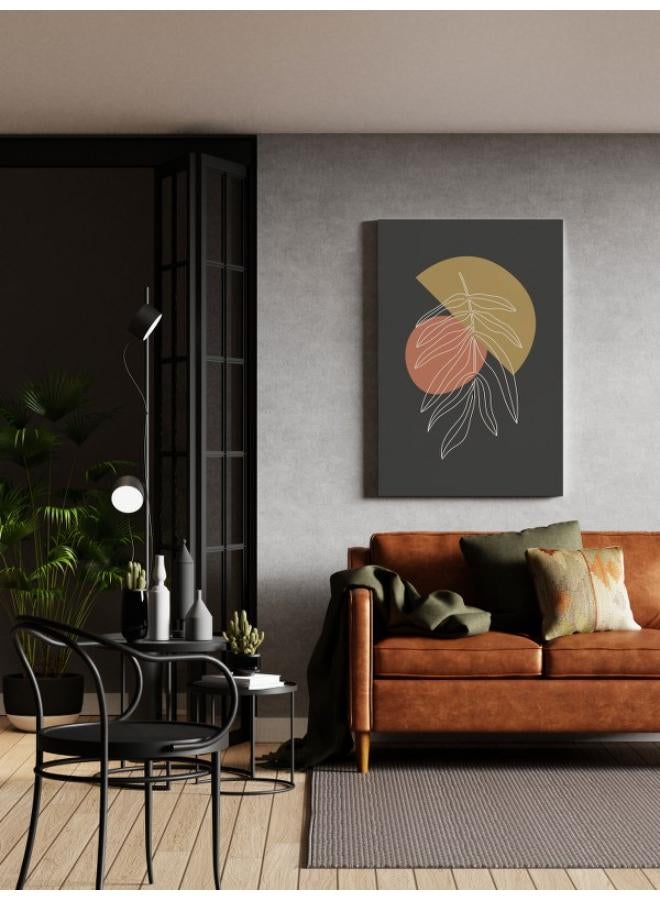 Home Gallery Hand drawn line with abstract shape Mid century scandinavian nordic style 90x60 - Image 3