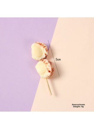 PVC Simulation Food Keychain Fun Squid Whisker Gluten Corn Barbecue String Toy Funny Food Play Model-Color:Scallop Meat-model - pzsku/Z2922C9EED7B4C7BA70D0Z/45/1741772023/f5efc0e5-55d4-4bc2-8559-fd1349efd83b