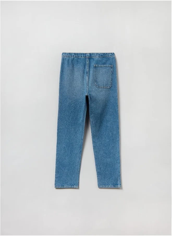 Ovs Regular fit jeans with drawstring