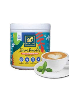 Magic Leaf Stevia Leaf Extract Sugar-Free Sweetener Powder & 99.9% Reb-A Sugar-Free Powder, 100% Natural, Zero Calorie - 100 Sachets & 250 Gm, (Combo Pack Of 2)  - Image 3