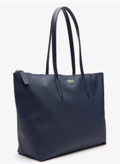 LACOSTE Lacoste bag Women's L12.12 Concept Fashion Versatile Large Capacity Large Size Zipper Handheld Shoulder Bag Tote Bag Large Navy 45cm * 30cm * 12cm  - Image 4