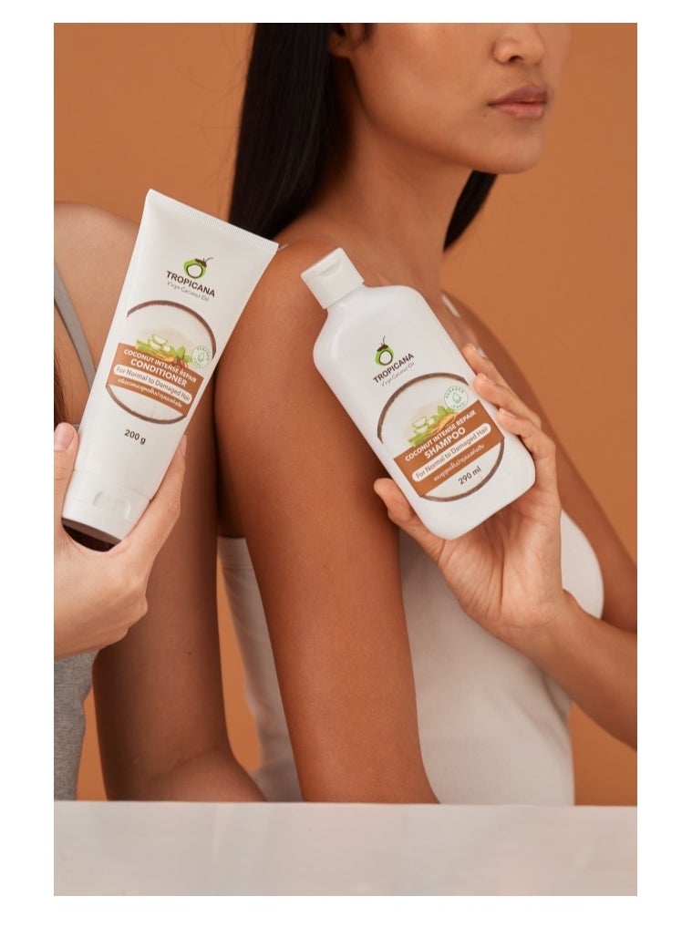 Tropicana Tropicana Coconut Intense Repair Conditioner For Normal-Damaged Hair 200 Ml.  - Image 2