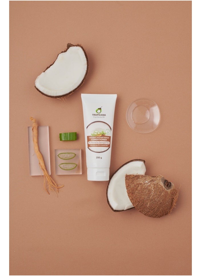 Tropicana Tropicana Coconut Intense Repair Conditioner For Normal-Damaged Hair 200 Ml.  - Image 3
