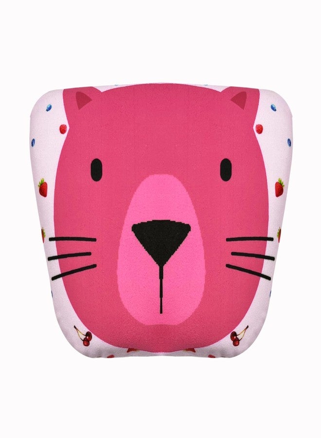 NEW COMERS® Memory Foam Infant Baby Pillow with Washable Cover, Soft & Light Weight Kids Pillow for Neck Support Preventing Head for Flat Head Syndrome Ideal for Newborn 0-12 Age -(28 x 20 x 3 cm)-272 - Image 1