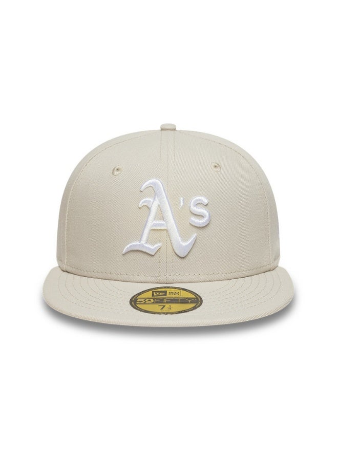 NEW ERA 59FIFTY Oakland Athletics Stone White - Image 1