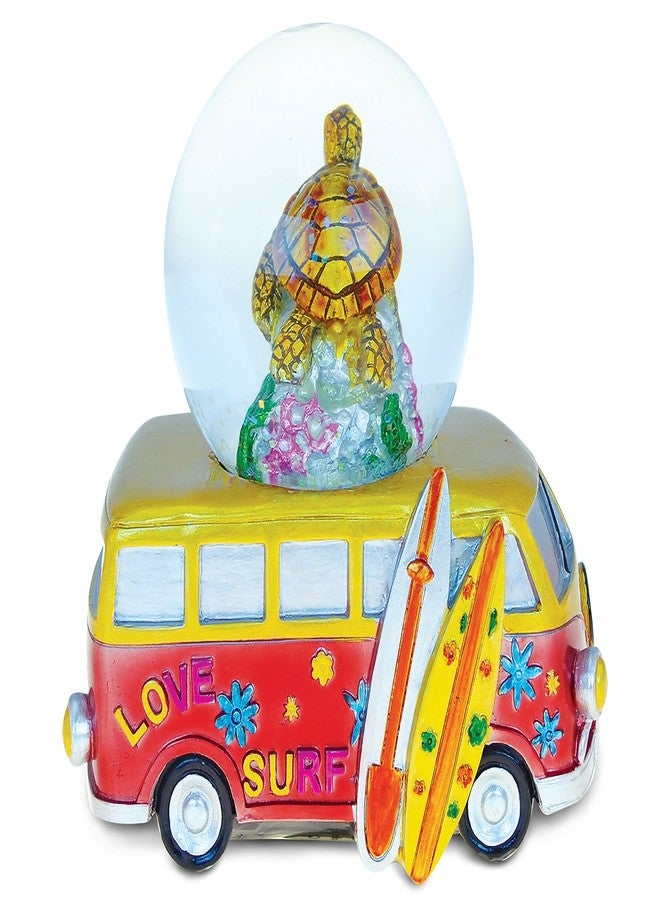 Puzzled COTA Global Van with Sea Turtle Snow Globe - Water Globe Figurine with Sparkling Glitter, Collectible Novelty Ornament for Home Decor, for Birthdays, Christmas, and Valentine's Day - 65mm - Image 5