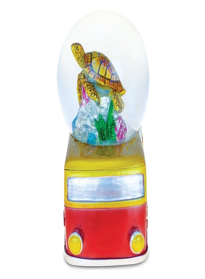 Puzzled COTA Global Van with Sea Turtle Snow Globe - Water Globe Figurine with Sparkling Glitter, Collectible Novelty Ornament for Home Decor, for Birthdays, Christmas, and Valentine's Day - 65mm - Image 2