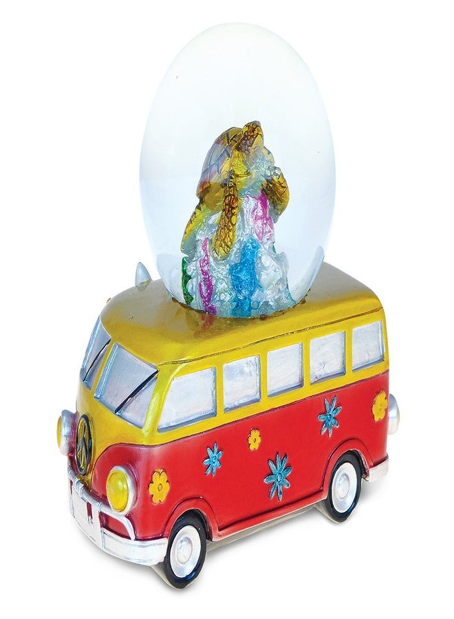 Puzzled COTA Global Van with Sea Turtle Snow Globe - Water Globe Figurine with Sparkling Glitter, Collectible Novelty Ornament for Home Decor, for Birthdays, Christmas, and Valentine's Day - 65mm - Image 4
