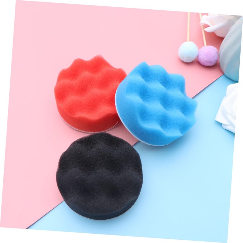 14PCS Car Polishing Pad Kit Wool Sponge Pads For Waxing Sanding Sealing Random Colors - Image 5