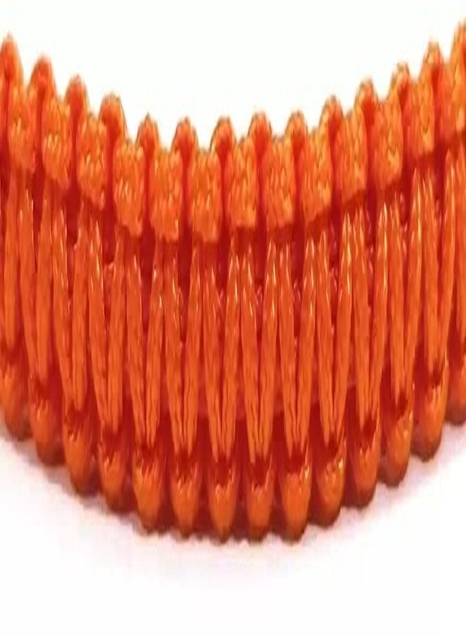 LIGAMENT Plain Thread Bracelet For Girls Women Boys Men (Orange) - Image 3
