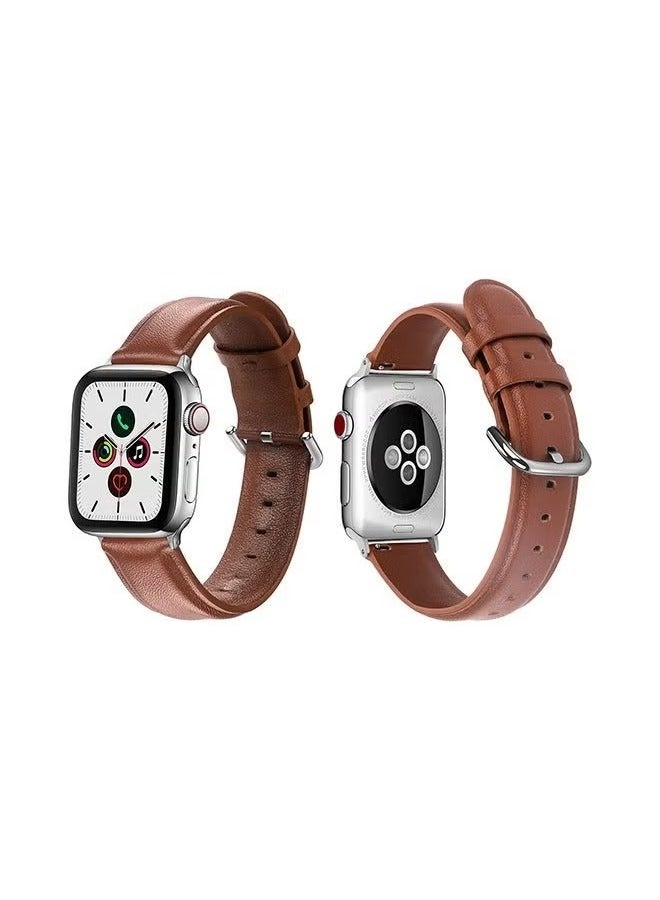 vesus Replacement Band For Apple Watch Series 5/4/3/2/1 40/38mm Brown