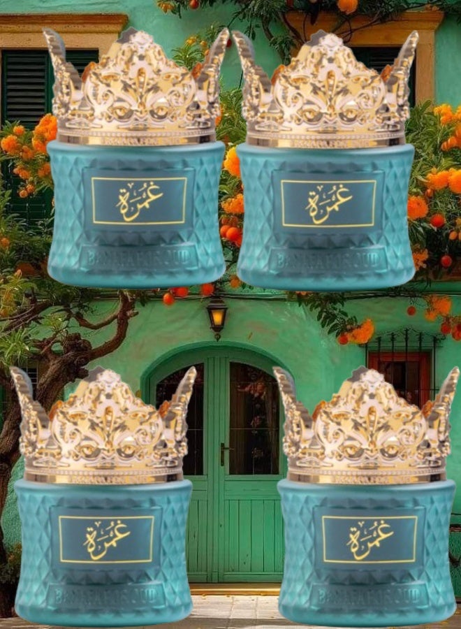 Banafa 4 Pieces Bakhoor Oud Moattar Taj Al Ghamra 35g - Image 1