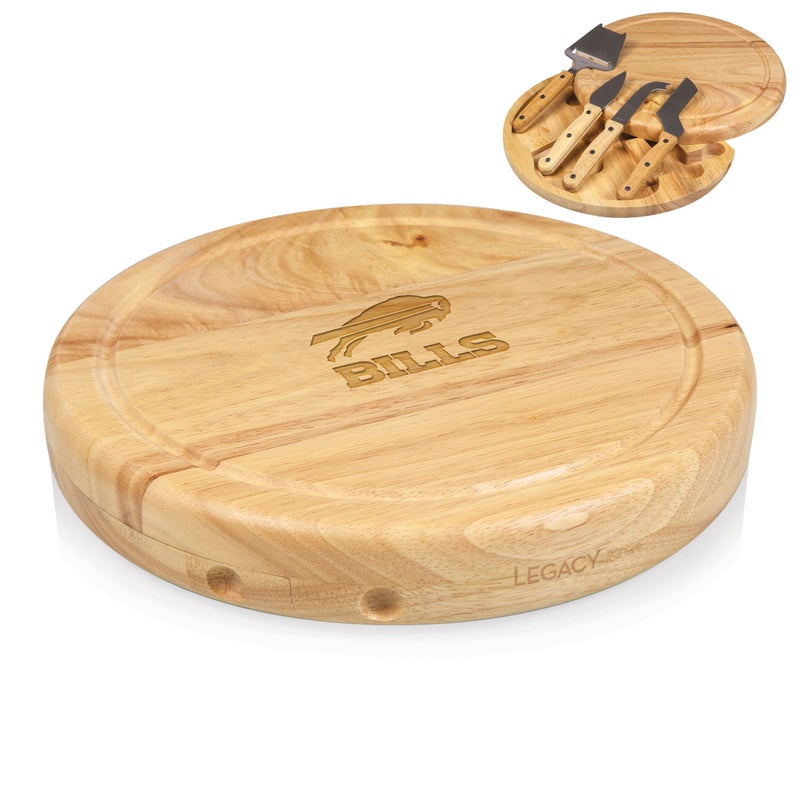 PICNIC TIME PICNIC TIME Buffalo Bills Circo Cheese Board  Tool Set 